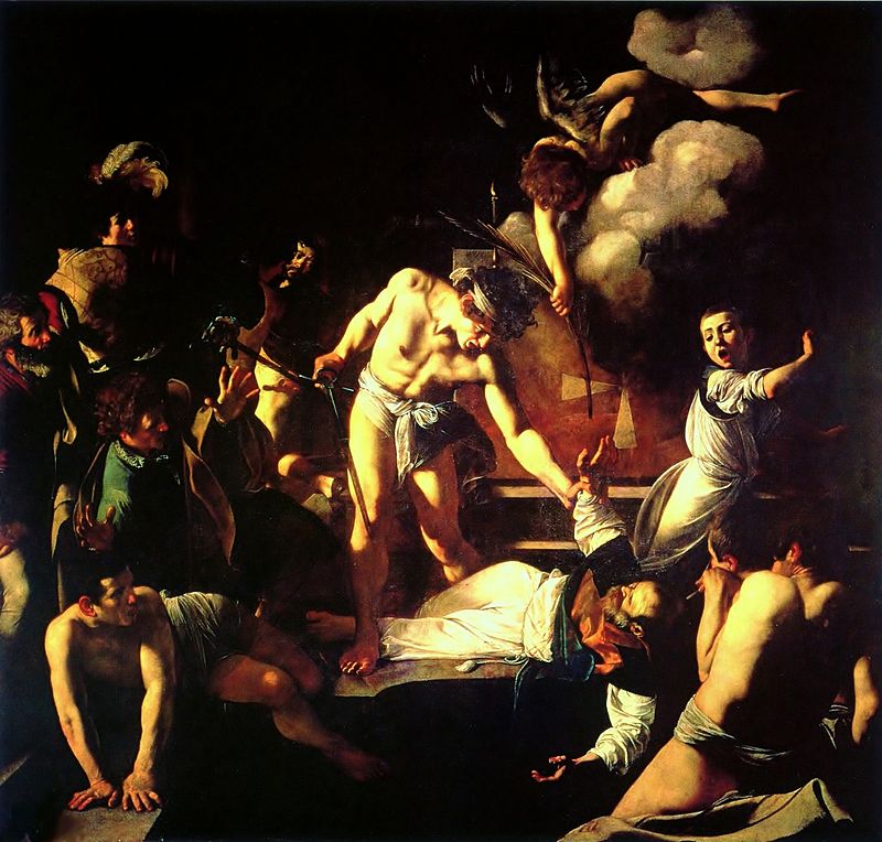 Martirio di San Matteo, Caravaggio