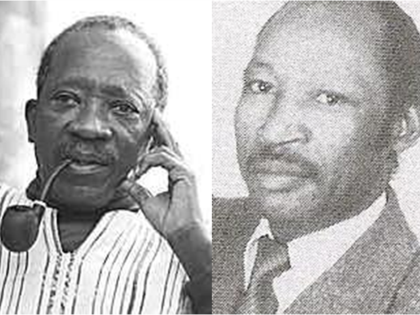 Gli scrittori Ousmane Sembène (1923-2007) e Tjibril Tamsir Niane (1932)
