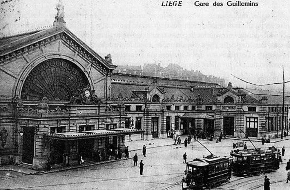 Вокзал в льеже бельгия